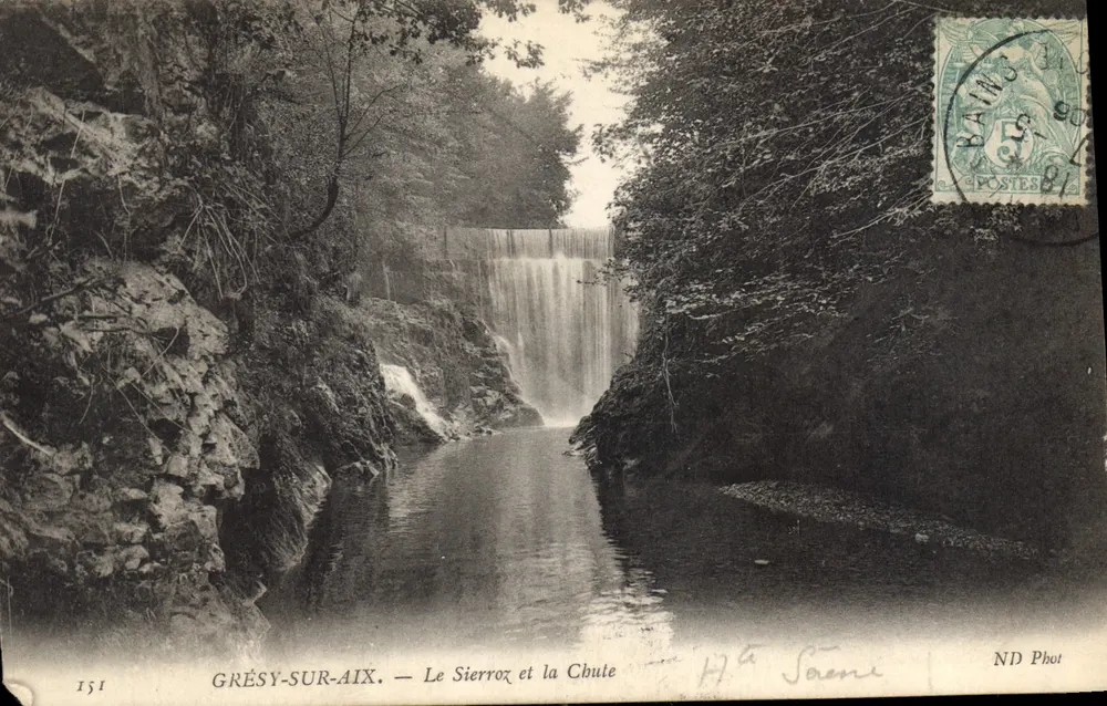 Grésy-sur-Aix — Le Sierro x y la Chute — ND Phot - Anverso