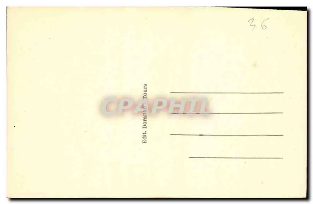 GARGILELSE (Indre) — Bordas do rio Creuse — R.D. - Verso