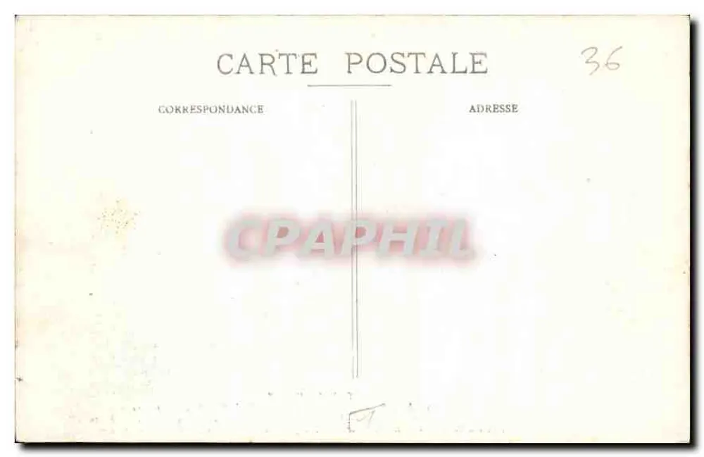 Kapitelraum der Abtei Fontgombaud — Abtei Fontgombaud, Indre (Centre d'oeuvres) — Jeune France — 3. Serie - Rückseite