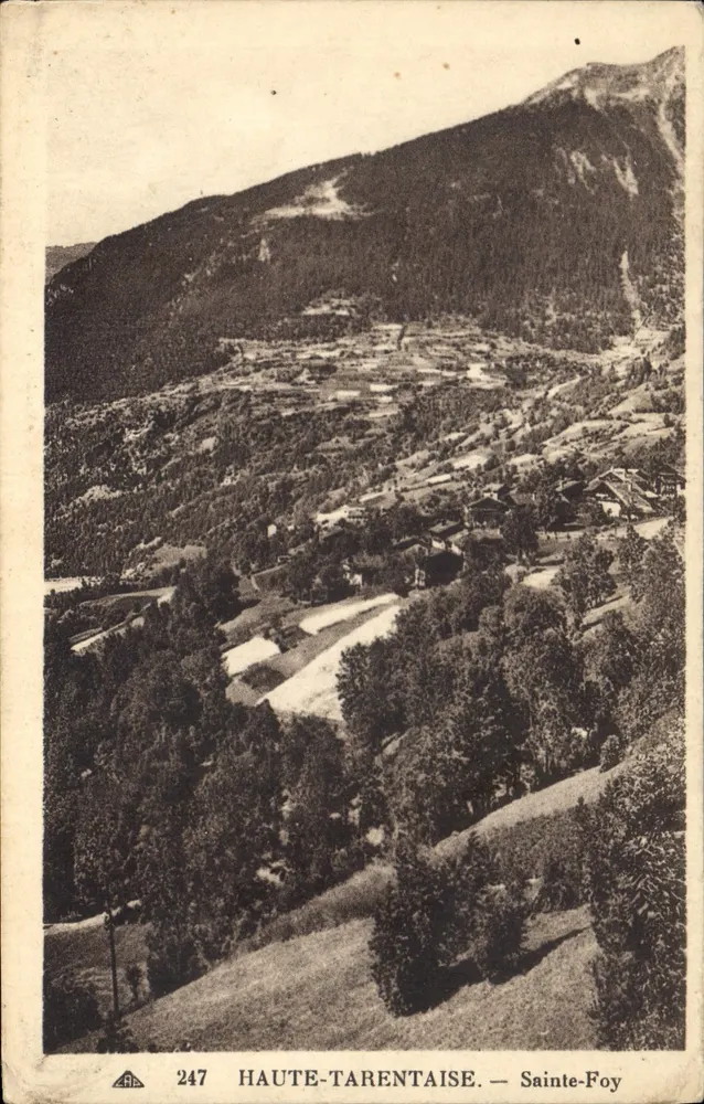 Alta Tarentaise — Sainte-Foy — Editor A.P.E. n°247 - Frente