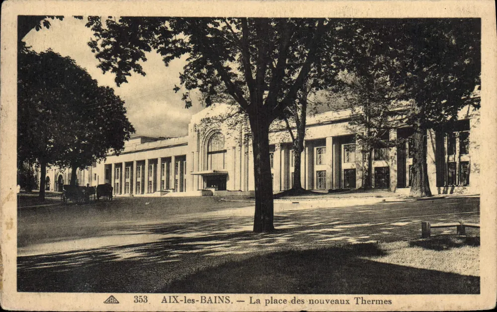 AIX-LES-BAINS — Die Place der neuen Thermalbäder — Verlag ARA, Nr. 353 - Vorderseite