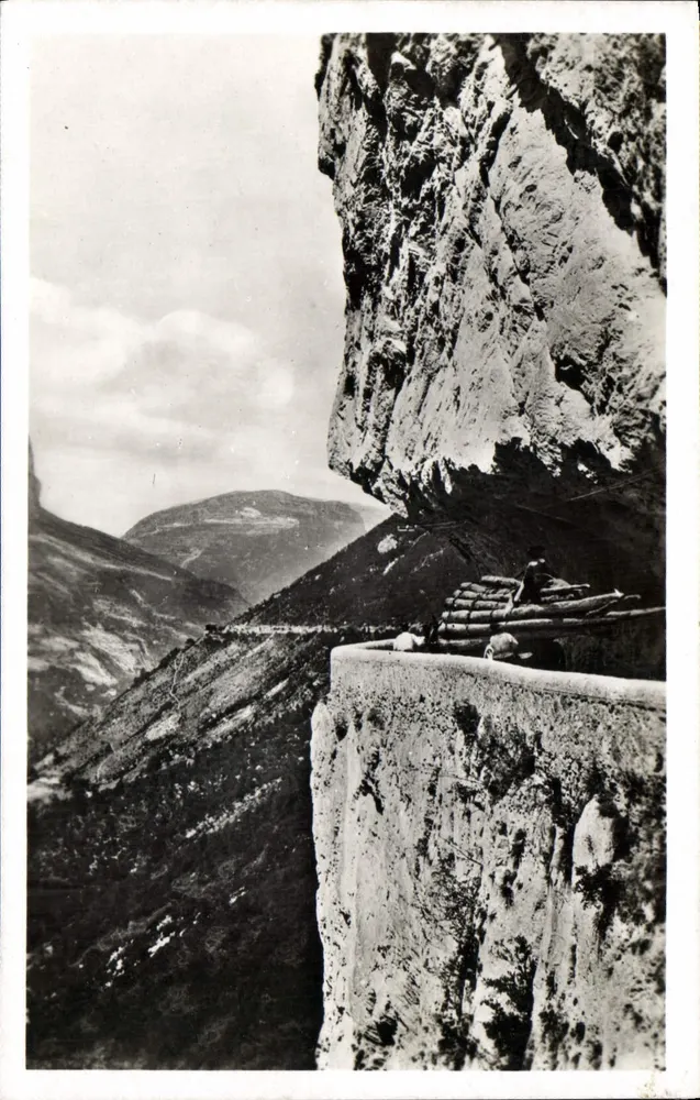 Ansicht des pittoresken Dauphiné — Route des Grands Goulets — Verlag ND - Vorderseite