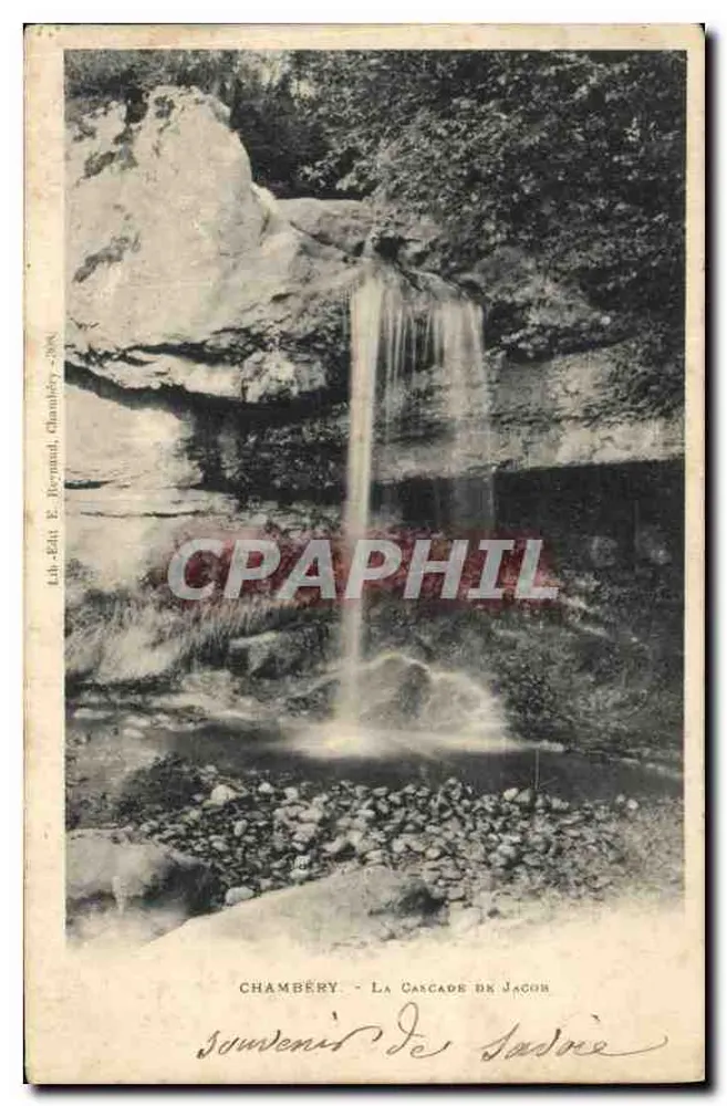 Chambéry - A Cachoeira de Jacob — Ed. E. Bernard, Chambéry - 2004 - Frente