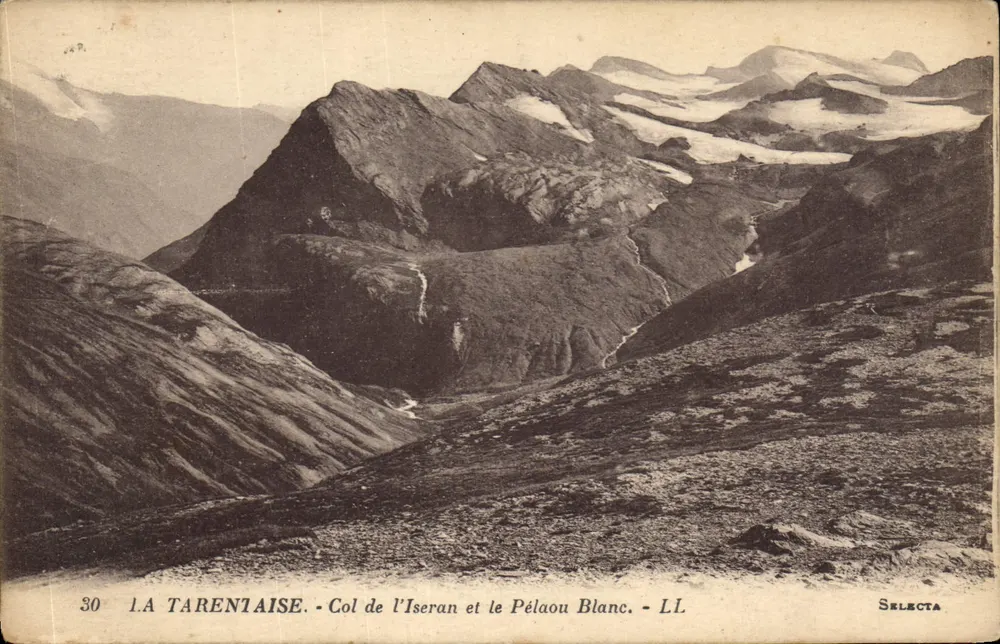Col de l'Iseran und der Pélao Blanc — La Tarentaise — Selecta, n°30 - Vorderseite
