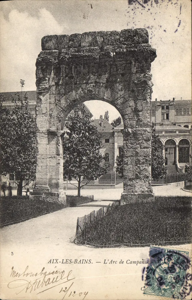 Aix-les-Bains — Arc Campanus — wydawca Merbous basée - Awers