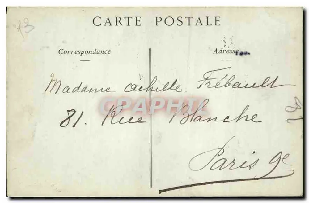 Aix-les-Bains — Arc Campanus — wydawca Merbous basée - Rewers