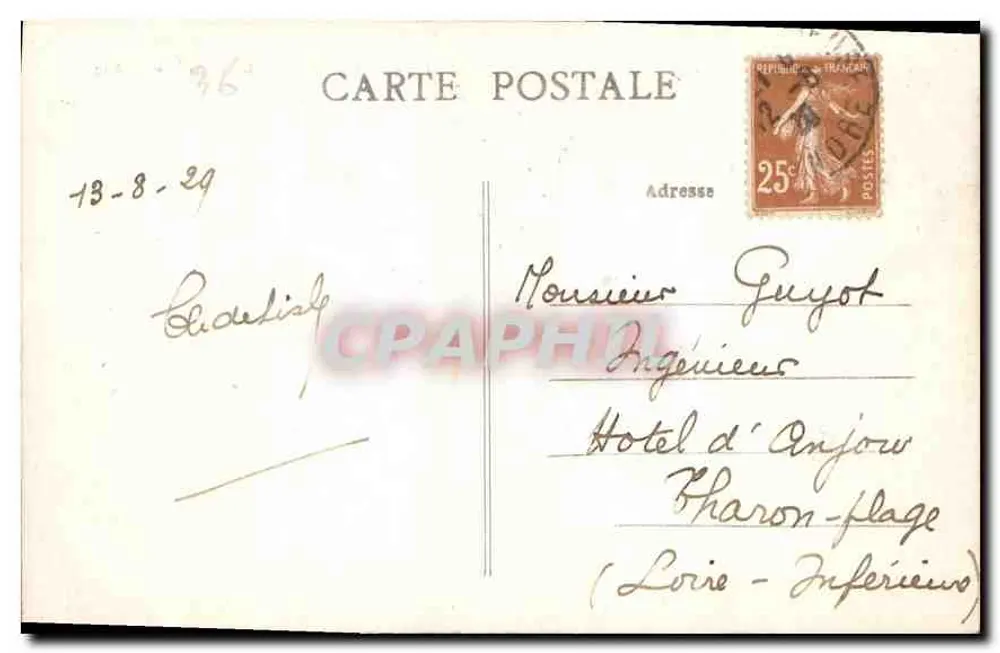 Éguizon (Indre) — O Barragem e o Lago — Editor não identificado, n° 15 - Verso
