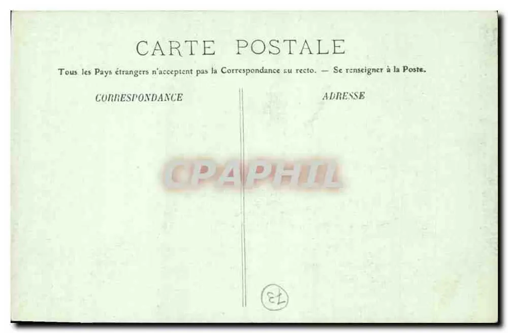 Aix-les-Bains — Gorges do Sierro — A Cachoeira — LL. — Editor LL, n°89 - Verso