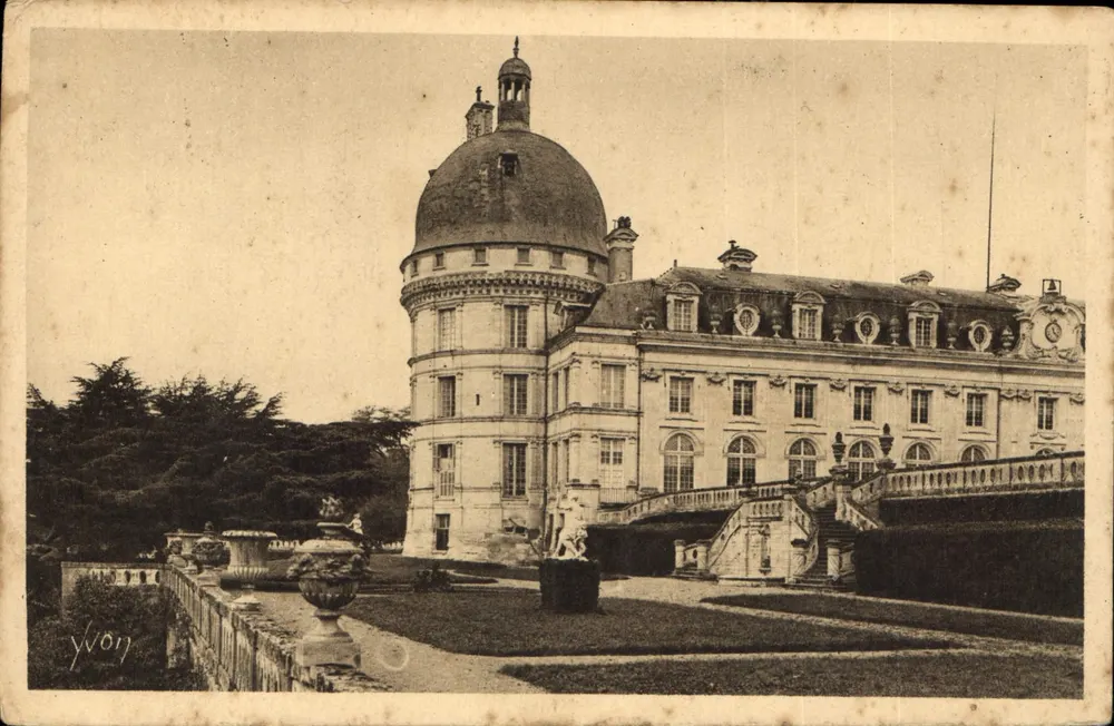 Schloss Valençay — Garten von Madame la Duchesse — Editions d'Art Yvon - Vorderseite