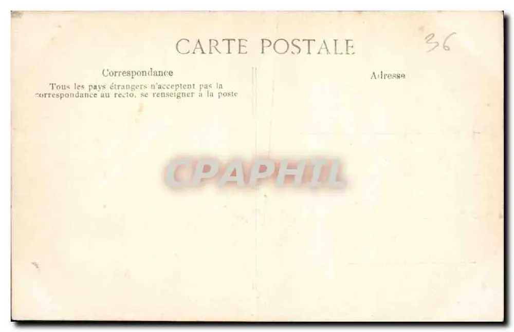 Castelo de Valençay (Indre) — Fachaça Principal — Edição Guillot, Valencay - Verso