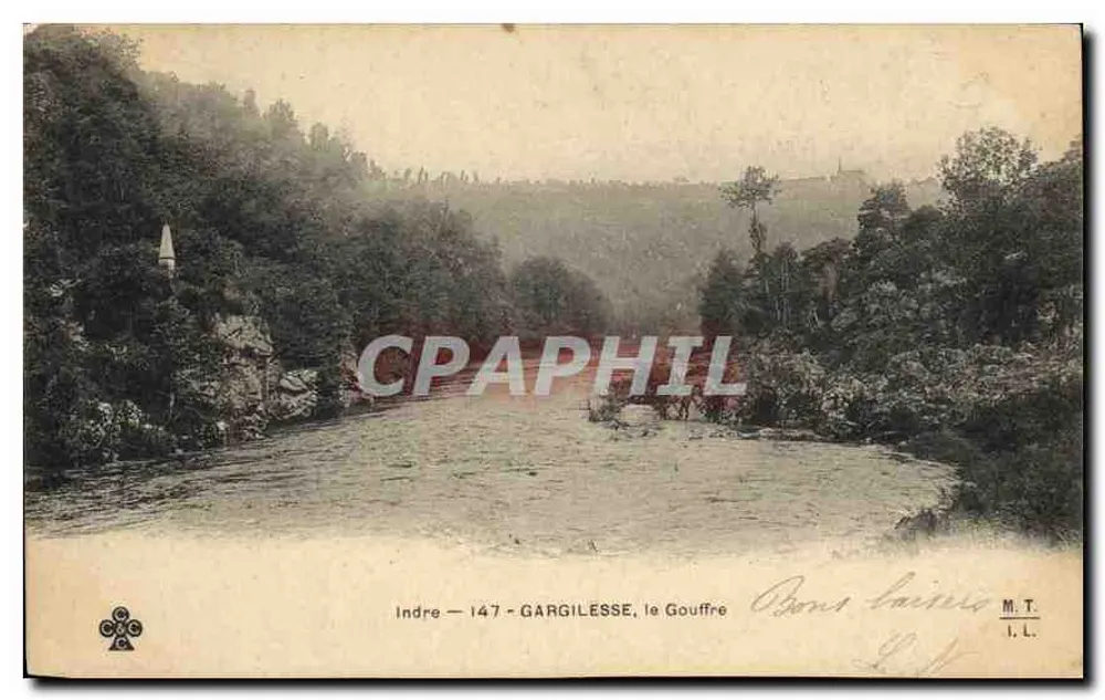 Gargilesse - o Abismo — Indre — 147 — M.T. — L.L. - Frente