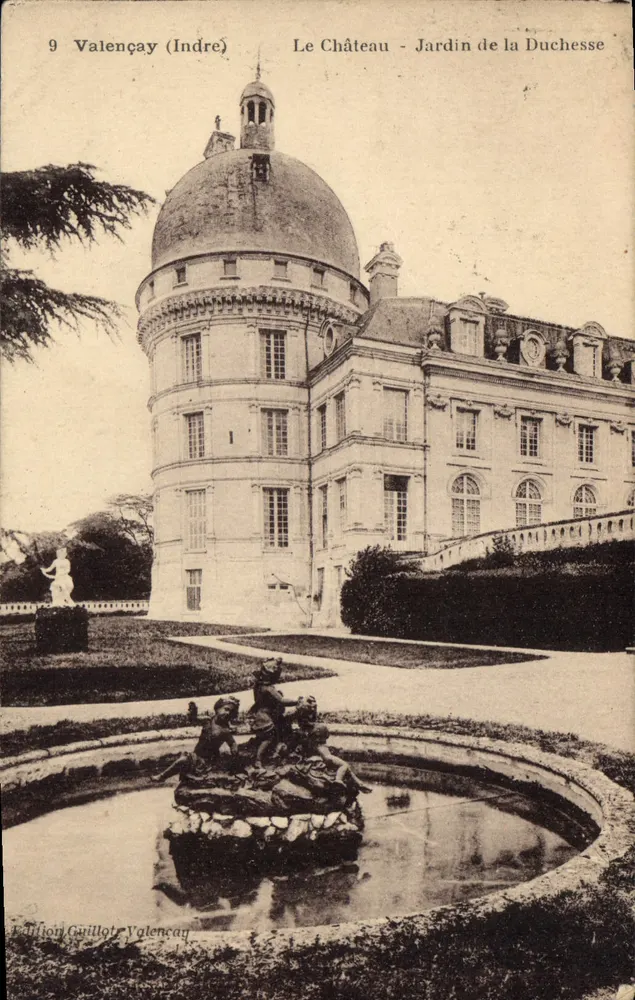 Valençay (Indre) — Schloss - Garten der Herzogin — Edition Guillot Valençay - Vorderseite