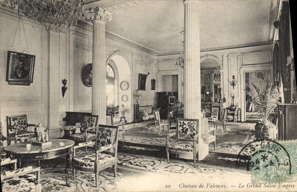 Schloss Valencay - Der Große Empire-Salon — Verlag G. P. & C. n°20 - Vorderseite