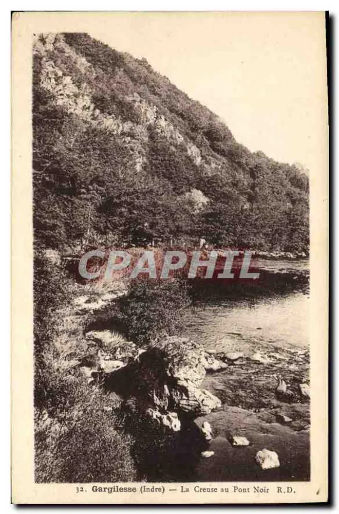 Gargilesse (Indre) — La Creuse am Pont Noir — R.D. n°32 - Vorderseite
