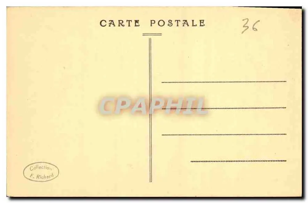 Umgebung von GARGILELSE — Schleife der Creuse und Mühle der Prune — Verlag Langlois, Argenton, Nr. 54 - Rückseite