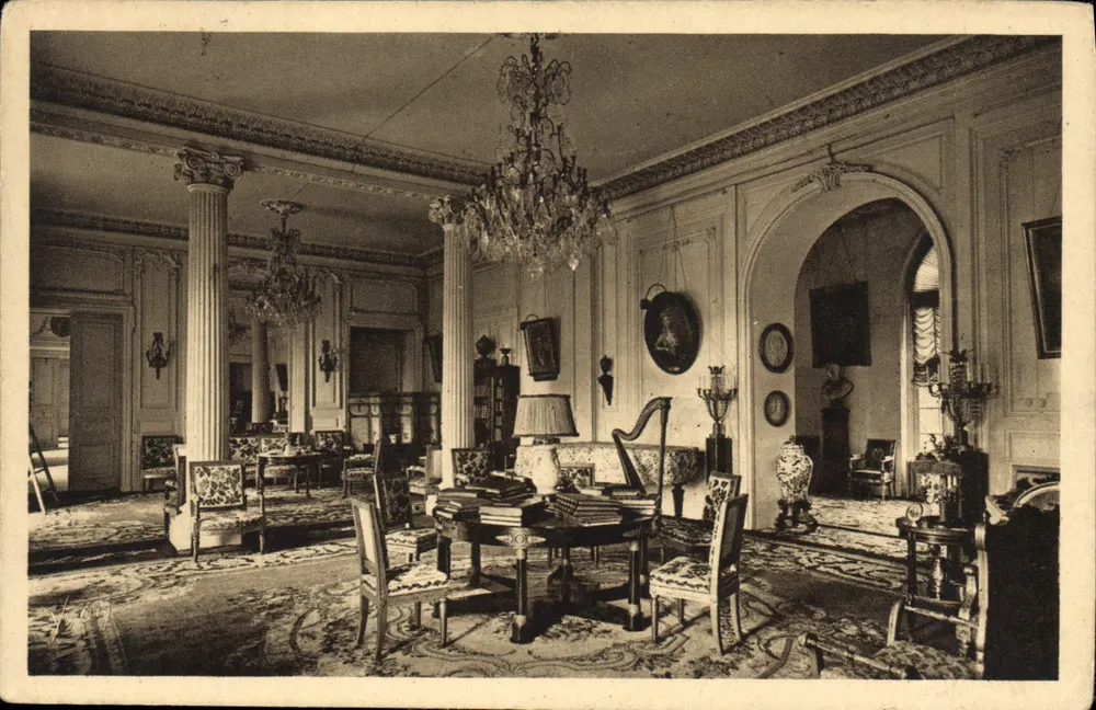 Schloss Valençay — Großer Empire-Salon — Les Éditions d'Art YVY - Vorderseite