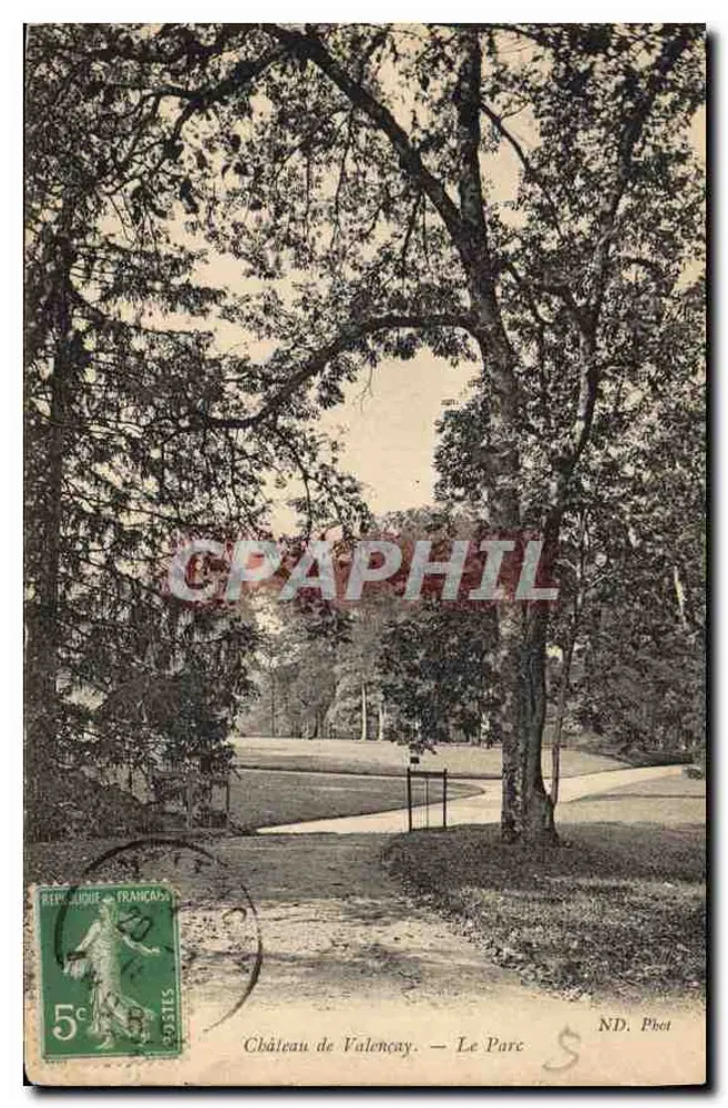 Castelo de Valençay — O Parque — ND, Phet - Frente