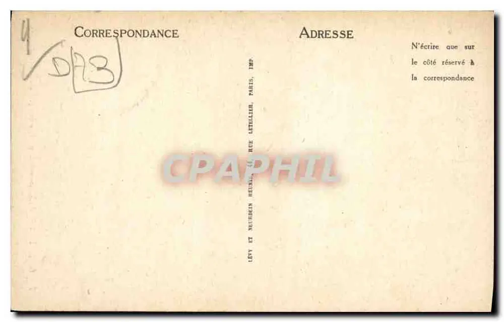 Grésy-sur-Aix (Savoie) — Die Schluchten des Sierroz — Verlag ND, Nr. 7 - Rückseite