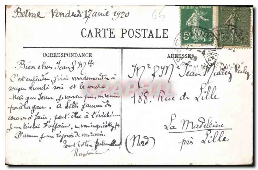 Lourdes — A Basílica — Editor desconhecido, n° 220 - Verso