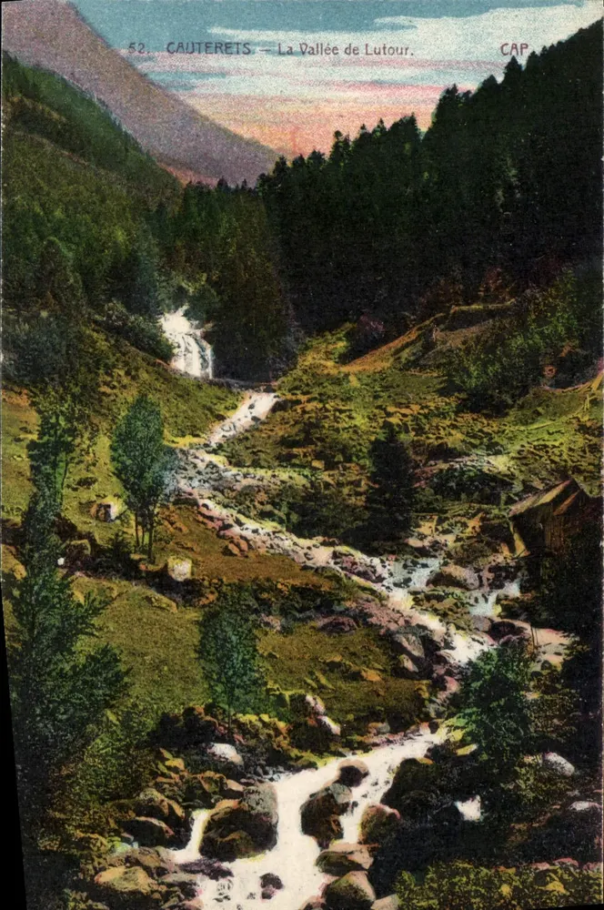 Cauterets — A Vale de Lutour — CAP - Frente