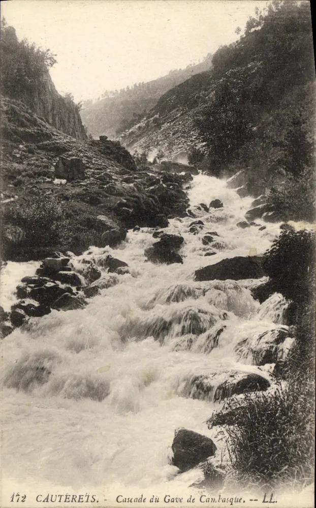 Cautèreïs — Cachoeira do Gave de Canlasque — LL, n° 172 - Frente