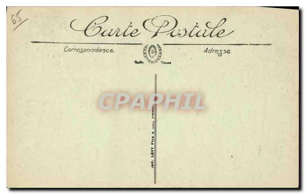 Cautèreïs — Cachoeira do Gave de Canlasque — LL, n° 172 - Verso