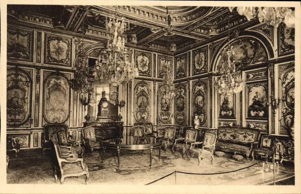 Fontainebleau (S.-et-M.) — Das Schloss - Ratssaal — Les Éditions d'Art Yven, Paris - Vorderseite