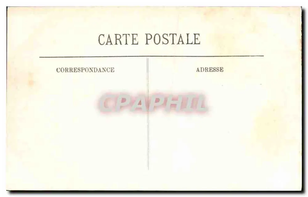 Palast von Fontainebleau — Die Ratshalle — LL. — N° 46 - Rückseite