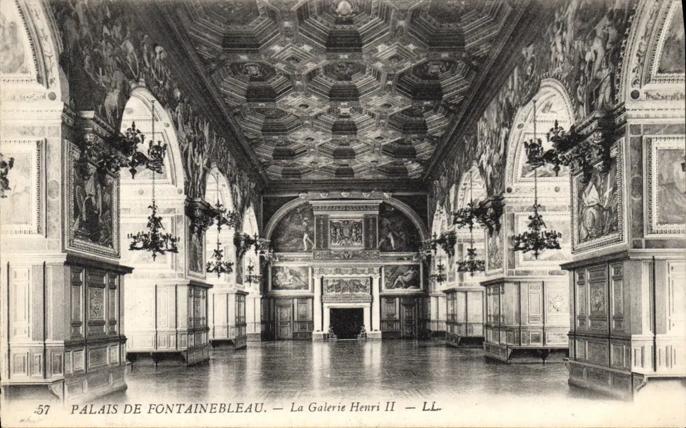 Palast von Fontainebleau — Galerie Henri II — LL. — n°57 - Vorderseite