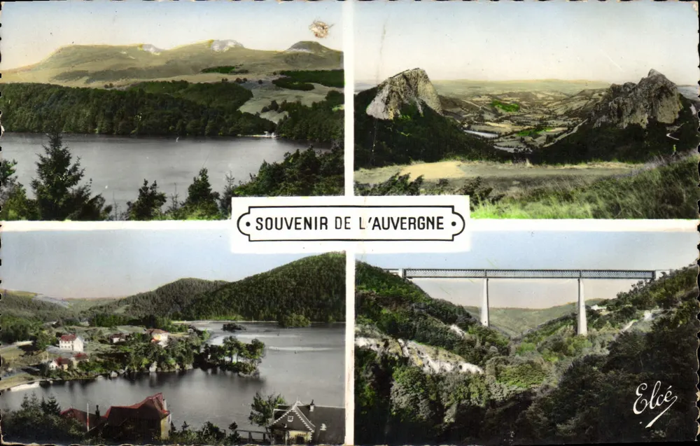 A Auvergne — Lembrança da Auvergne — Editora Elcée - Frente