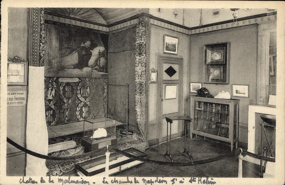 Schloss Malmaison — Zimmer Napoleons I. auf Saint Helena — Edition des Musées Nationaux - Vorderseite