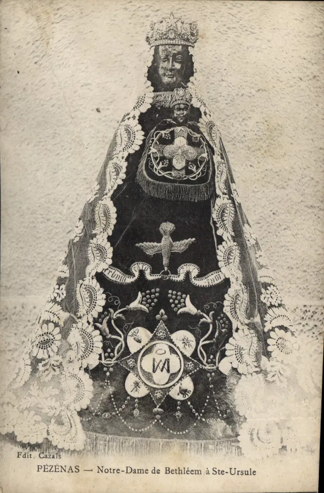 Pézenas — Nossa Senhora de Belém em Ste-Ursule — Fdit. Cazals - Frente
