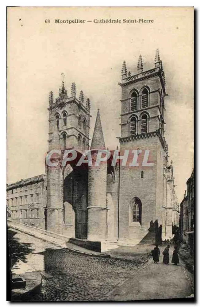 Montpellier — Catedral de São Pedro - Frente