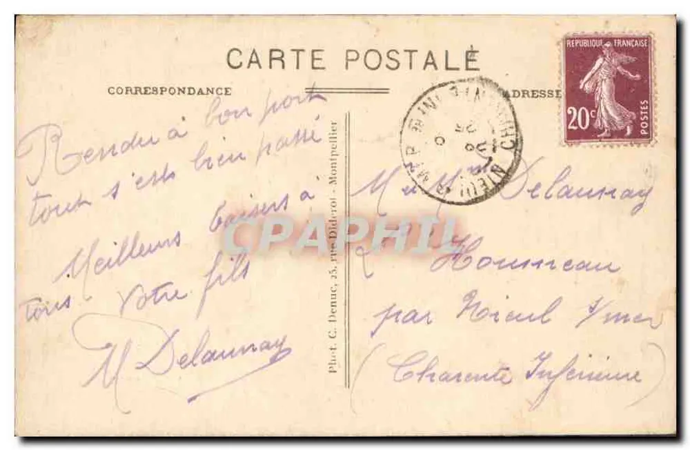 Montpellier — Catedral de São Pedro - Verso