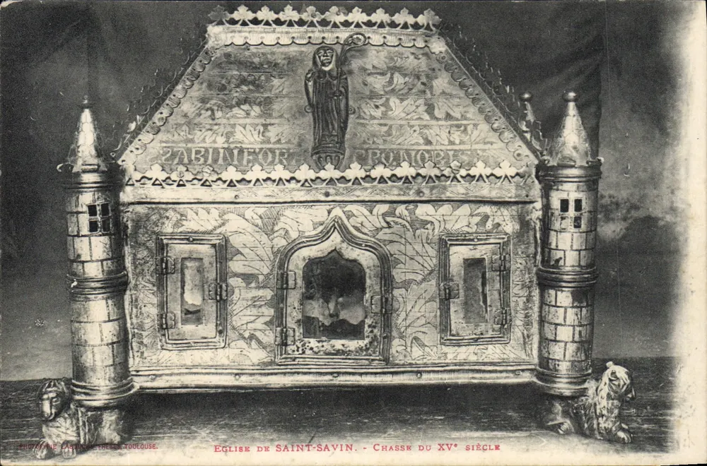 Igreja de Saint-Savin — Caça do XVᵉ século - Frente