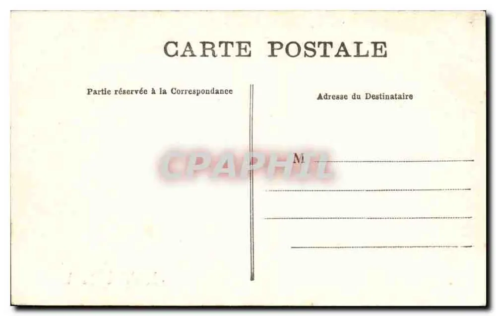 Bagnères-de-Luchon — O Lago dos Quinconces — editor não identificado - Verso