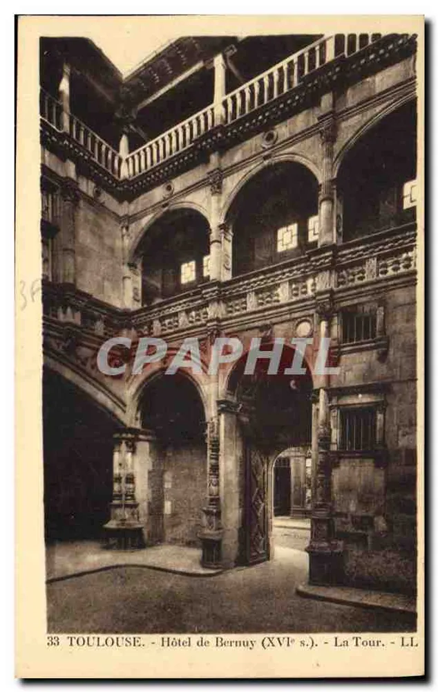 Toulouse - Hotel de Bernuy (16. Jahrhundert) - Die Turm - Vorderseite