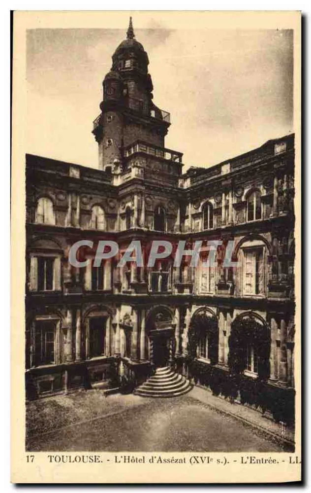 Toulouse - Das Hotel d'Assézat (16. Jahrhundert) - Eingang - Vorderseite