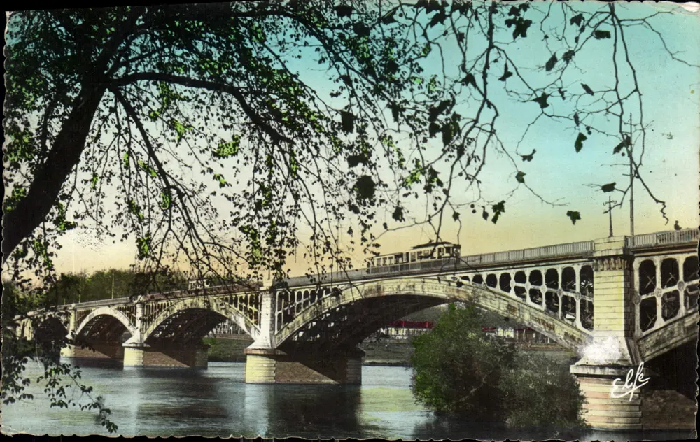 O Ponte Saint-Michel — Toulouse — Edição « Océan » - Frente