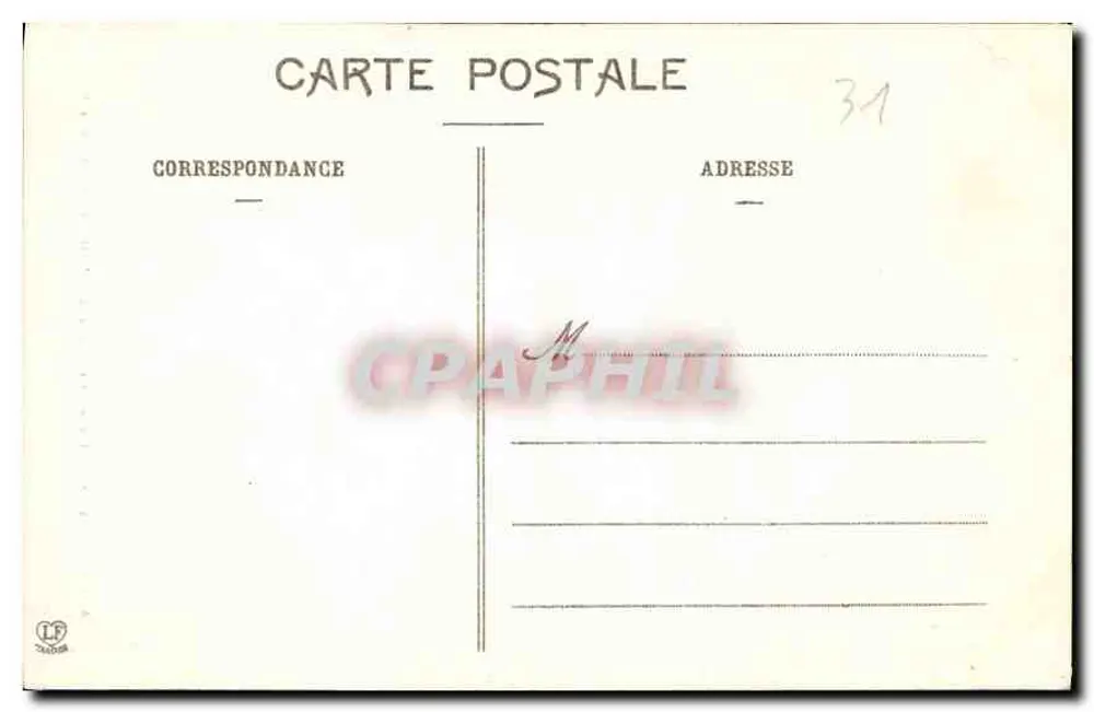 Toulouse - Hôtel de Clart, genannt 'Hôtel de Pierre' — Verlag LADROITE, n°4 - Rückseite