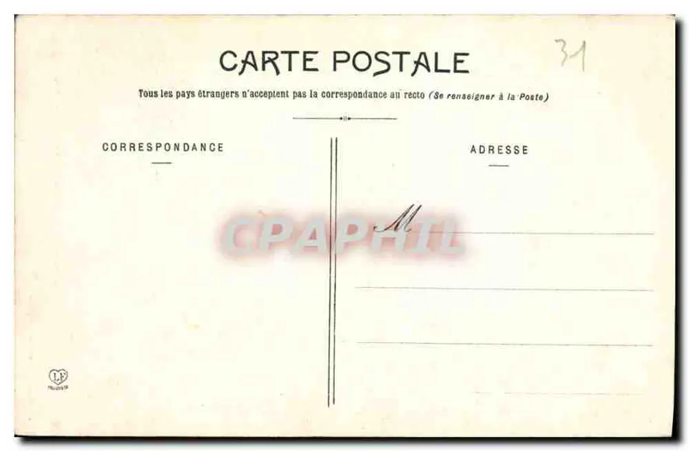 Toulouse - Salle des Illustres au Capitole — Phototypie Labouche Frères Toulouse, n°22 - Rückseite