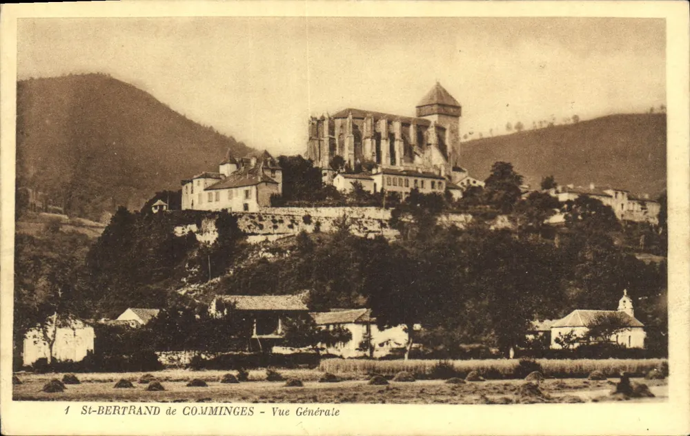 St-Bertrand de Comminges - Vista Geral — Edição Especial da Catedral - Frente