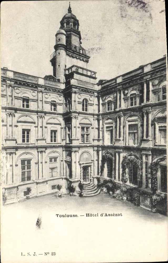 Toulouse — Hotel d'Assézat — L.S.J. — N° 23 - Frente