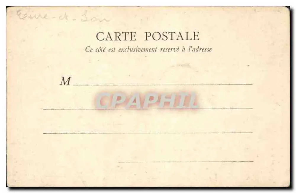 Dreux — Innenansicht der Kapelle Saint-Louis — B. F. Paris - Rückseite