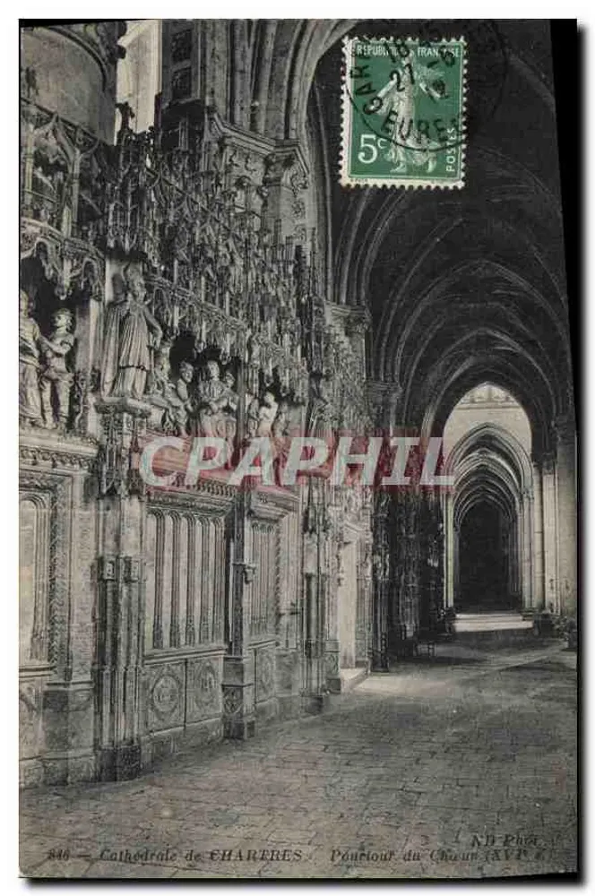 Catedral de Chartres — O Pobre do Coro — ND Phœn - Frente