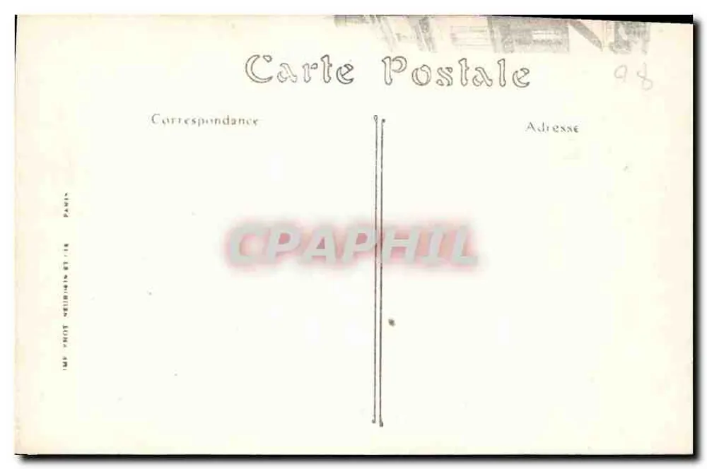 Dreux — O Hotel de Ville — ND. Fot. - Verso