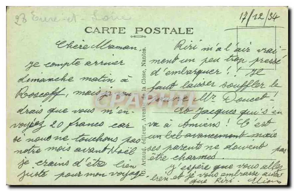 Chartres — Die Kathedrale. Fragment des Chorumschritts (16. Jahrhundert) - Rückseite