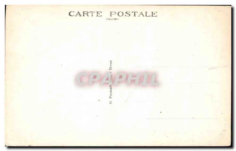 Chartres (E-et-L.) — Die Kathedrale (von dem 12. bis zum 16. Jahrhundert) — G. Foucault, Dreux, Nr. 690 - Rückseite