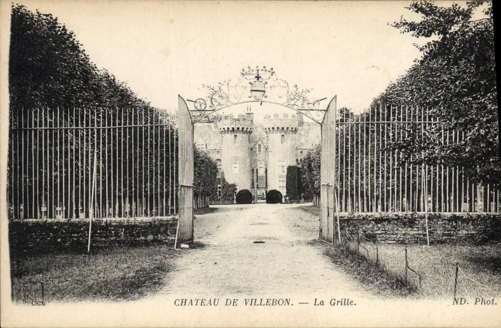 Castelo de Villebon — A Grade — ND. Fot. - Frente