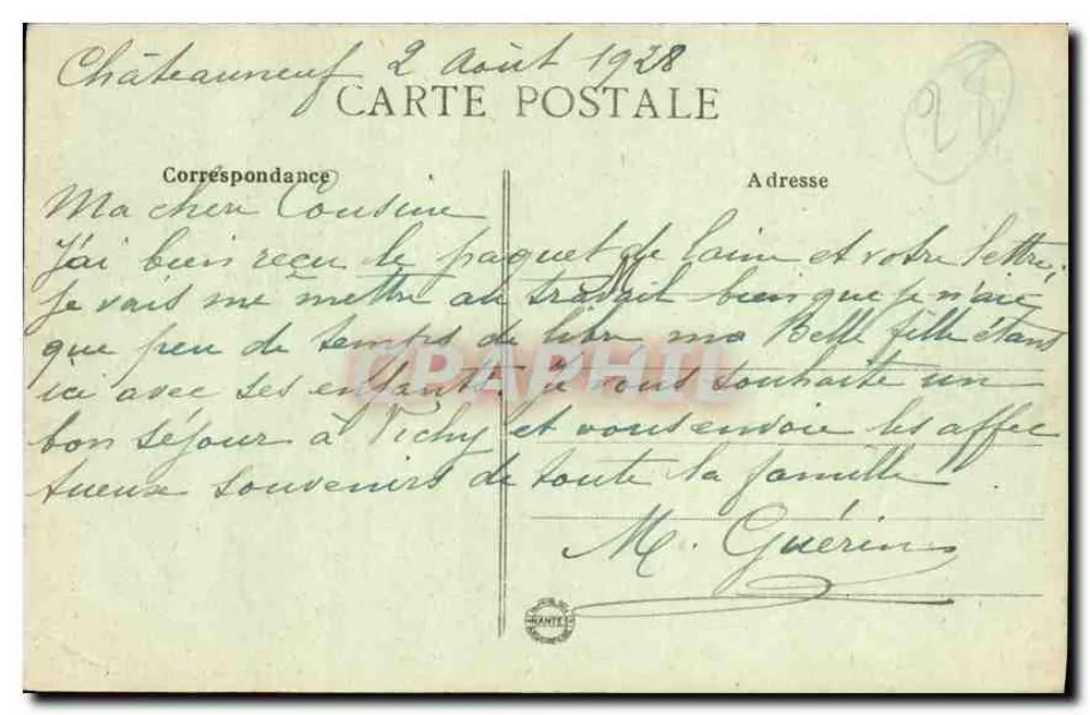 Chartres - Kathedrale - Fragment des Chorums (16. Jahrhundert) — J. A., Foto n°89 - Rückseite